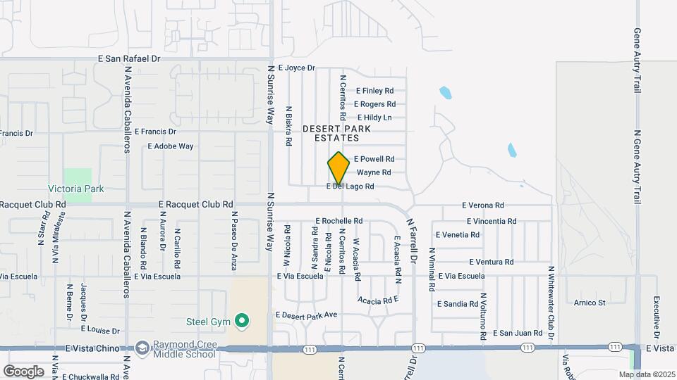2525 N Cerritos Rd-Unit -ID1022781P Mapa y Detalles de la Ubicación