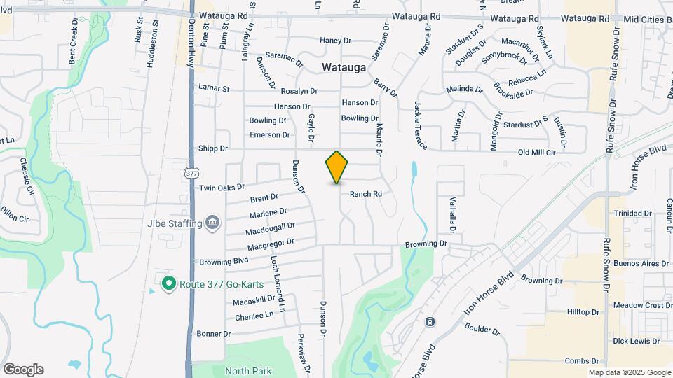 5701 Whitley Rd Map and Location Details