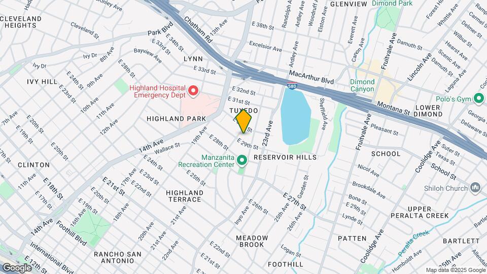 2918 21st Ave Map and Location Details