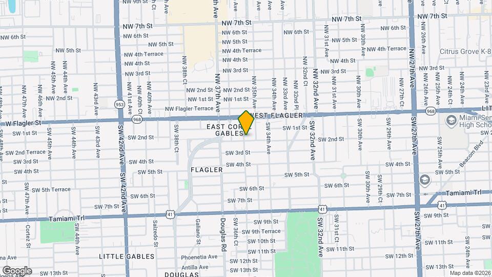 131 SW 36th Ave Map and Location Details