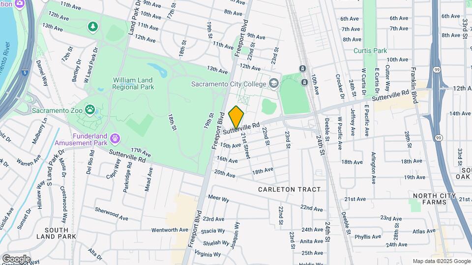 2060 Sutterville Rd Map and Location Details