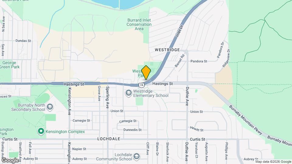 6965-6965 Hastings St Map and Location Details