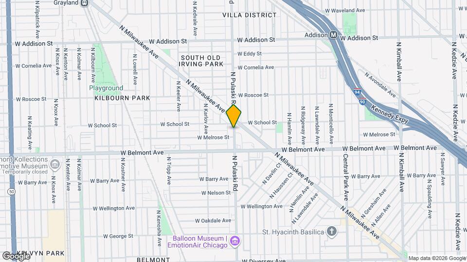 3244-46 N Pulaski Map and Location Details