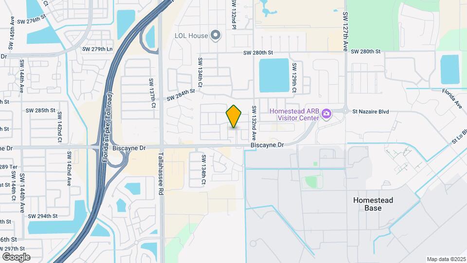 13304 SW 286th Ter Map and Location Details