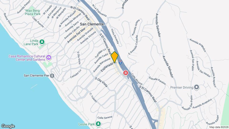 1006 S El Camino Real Map and Location Details