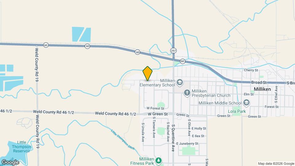 301 W Cottonwood St Map and Location Details