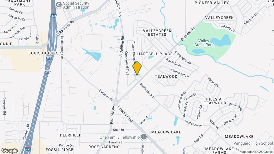 2668 Pioneer Bluffs Rd Mapa y Detalles de la Ubicación