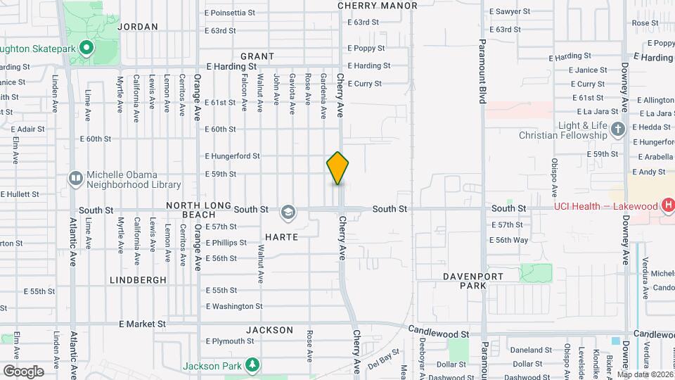 5845 Cherry Ave, Unit Unit A Mapa y Detalles de la Ubicación