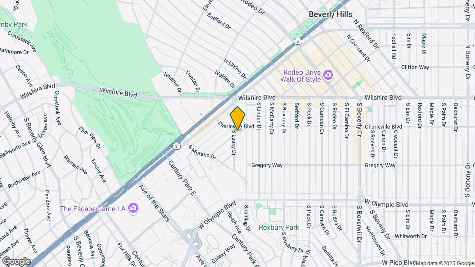 208 S Lasky Dr Map and Location Details