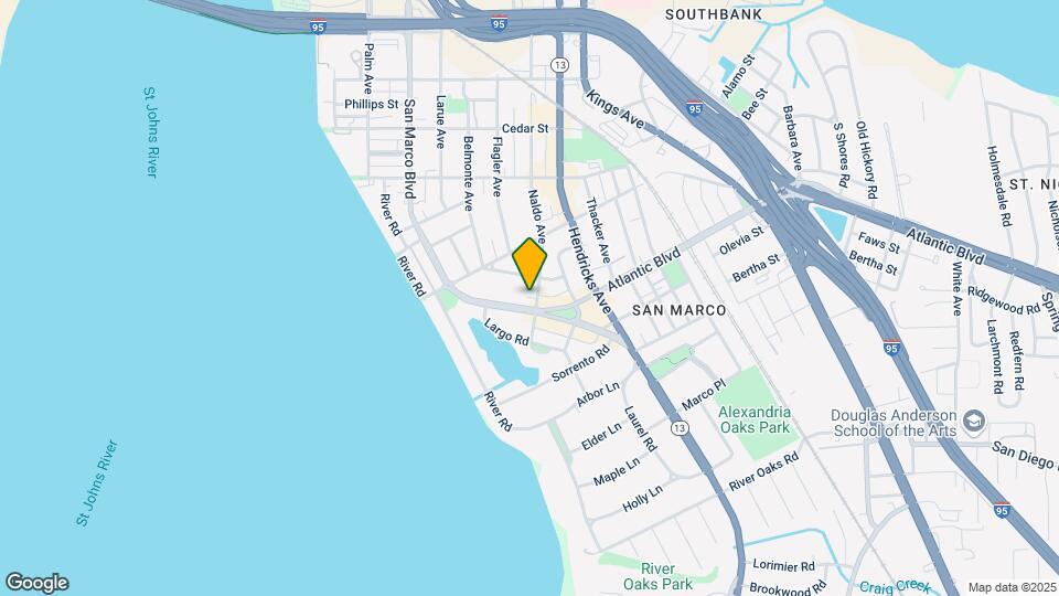 1935 San Marco Blvd Map and Location Details