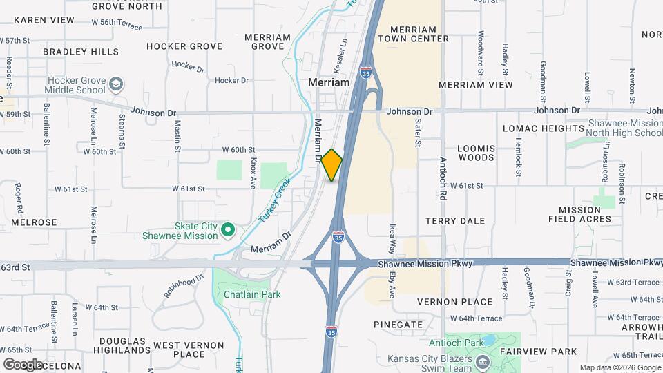 10203 W 59th Terrace Map and Location Details