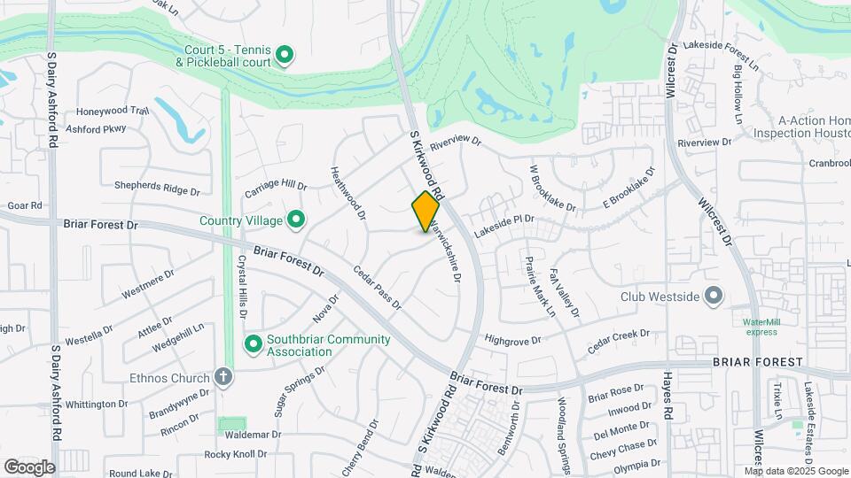 11910 Pebble Rock Dr Map and Location Details