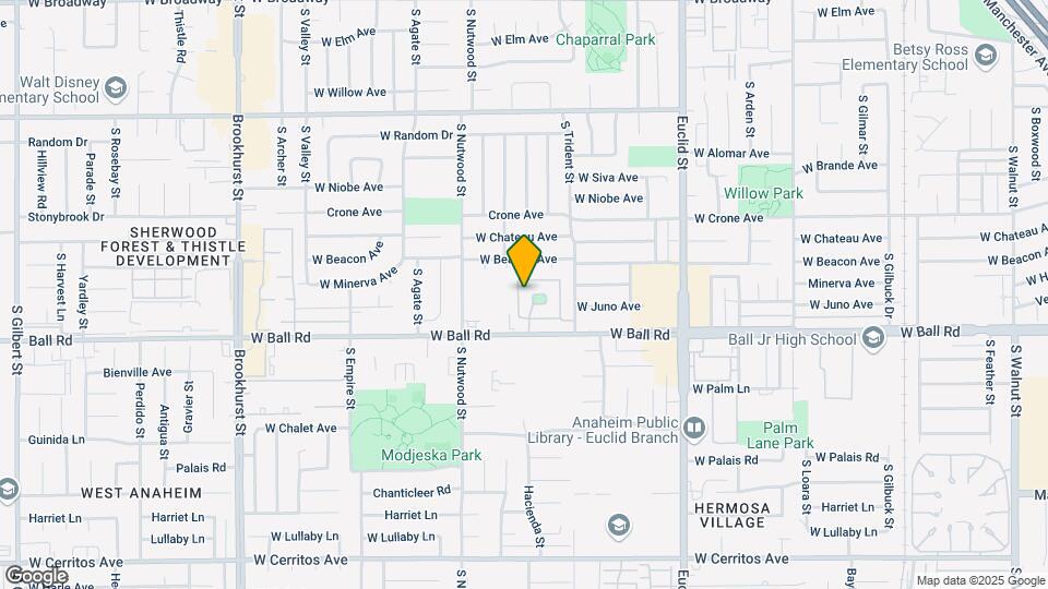 923-929 S Park Cir Mapa y Detalles de la Ubicación