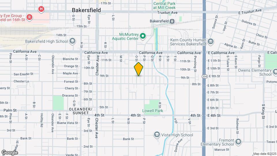 820 O St Map and Location Details