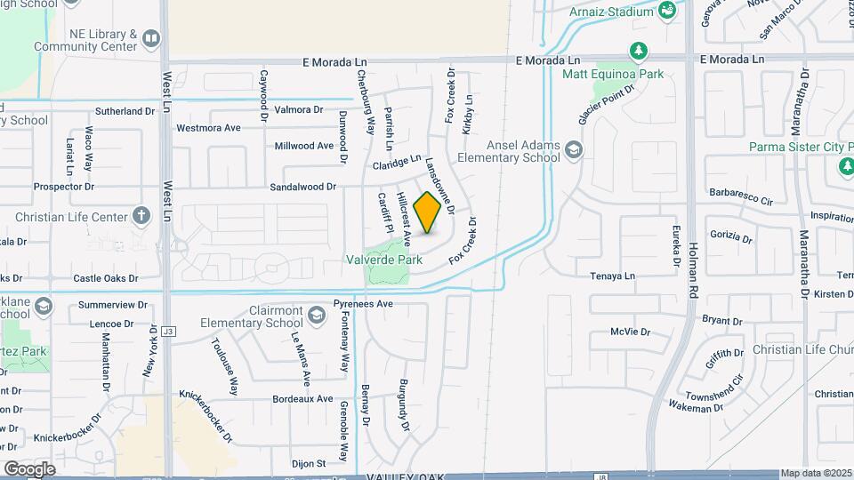 8828 Aylesford Ln Map and Location Details