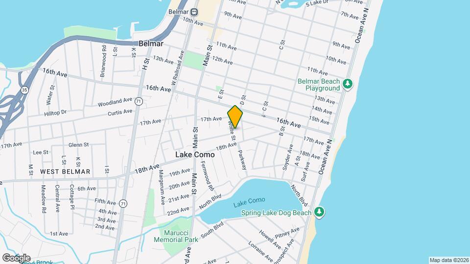 1718 White St Map and Location Details