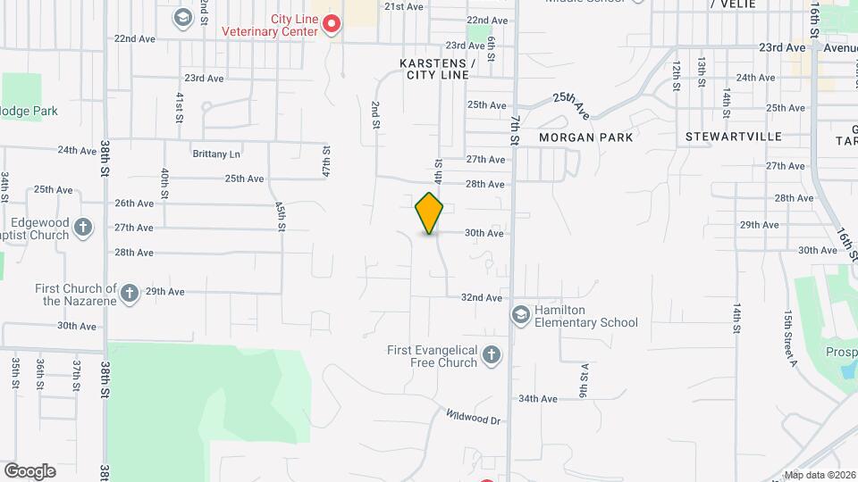 310 30th Avenue Ct, Unit 4 Map and Location Details