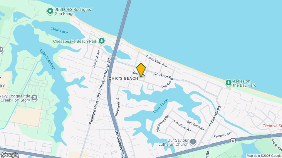 4504 Lee Ave Map and Location Details