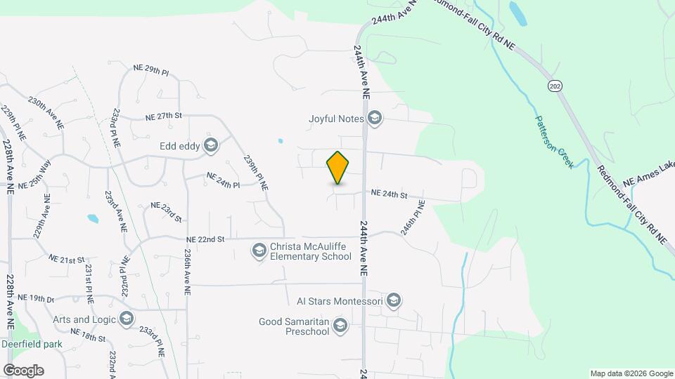 24308 NE 24th St Map and Location Details