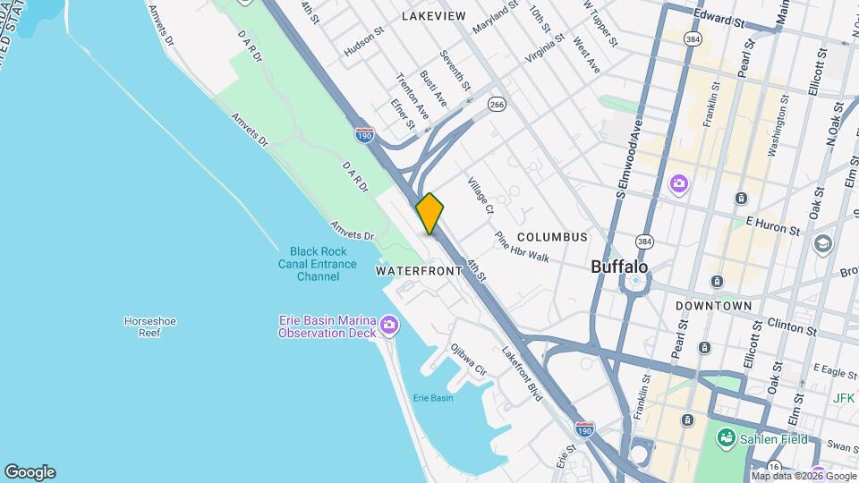 353 Lakefront Blvd Mapa y Detalles de la Ubicación