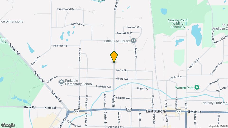 Maple Terrace Apartments Map and Location Details