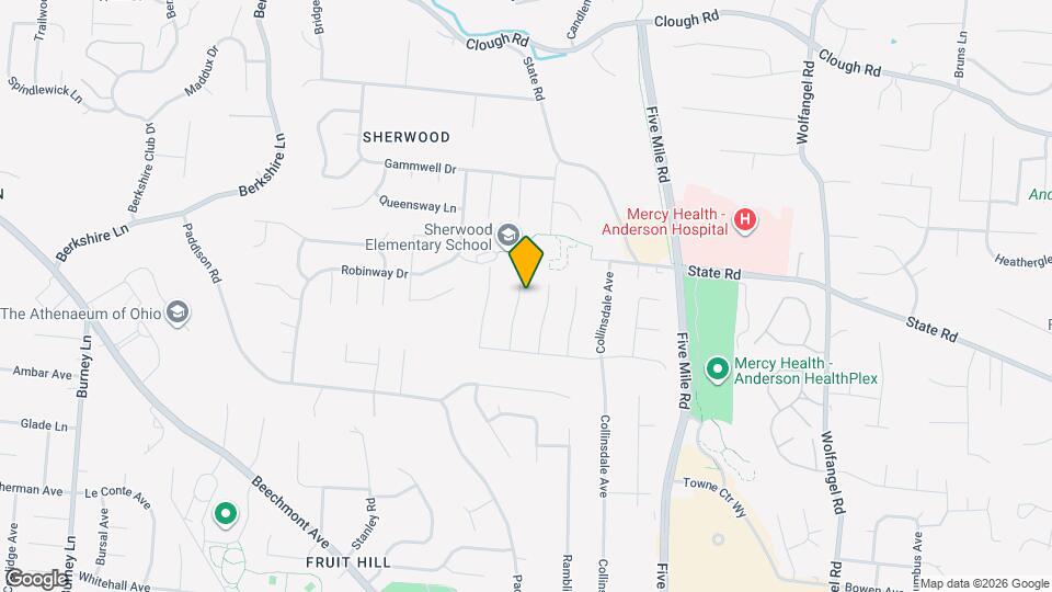 1716 Eastwind Ct Mapa y Detalles de la Ubicación