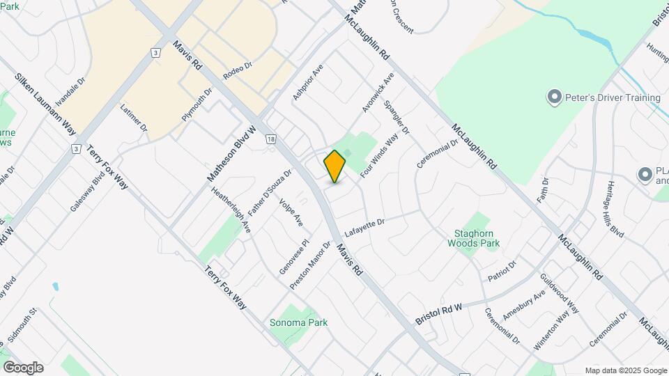 689 Four Winds Way Map and Location Details