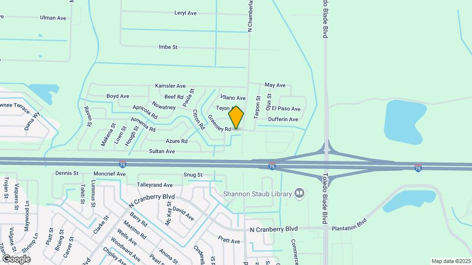 2023 Greenley Rd Map and Location Details