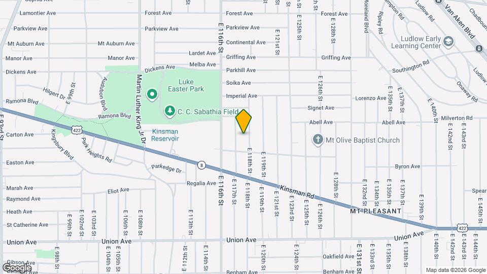 3252 E 118th St Map and Location Details