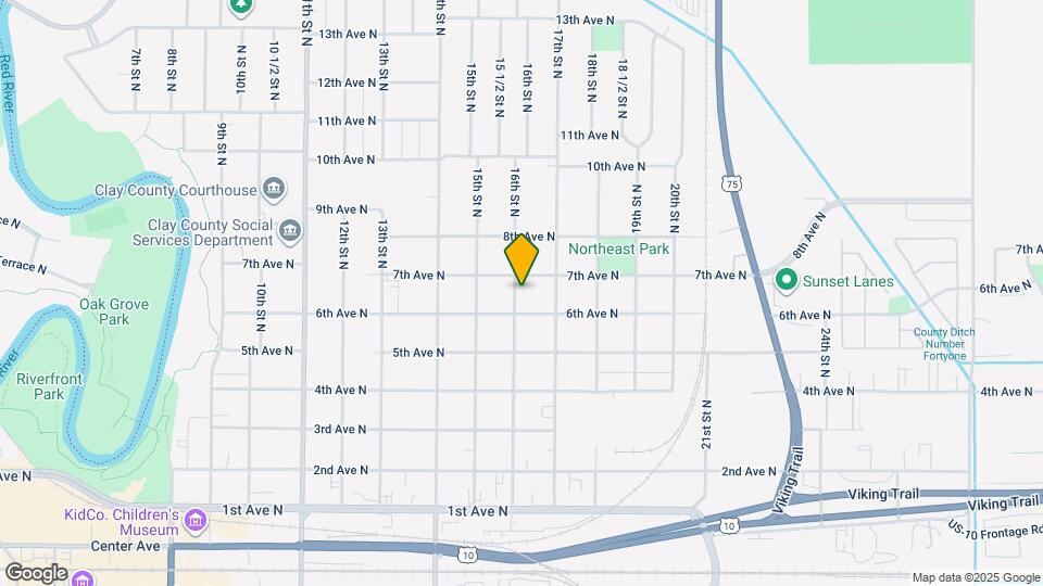 614 16th St N Map and Location Details