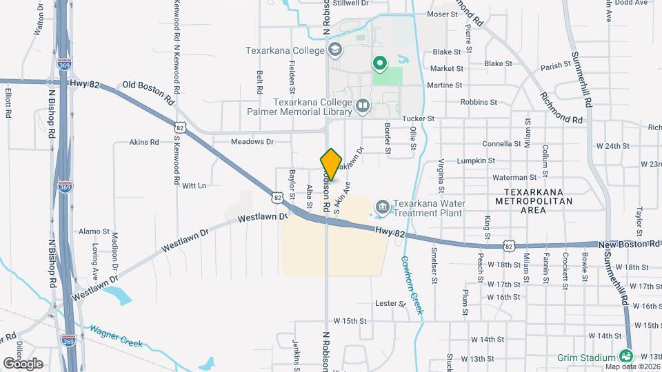 2052 N Robison Rd Map and Location Details