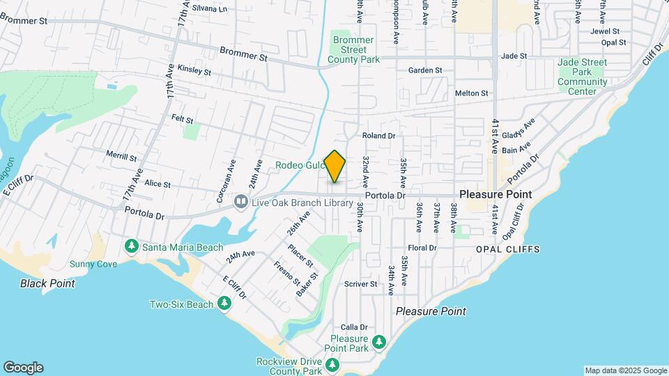 2635 Portola Dr Mapa y Detalles de la Ubicación
