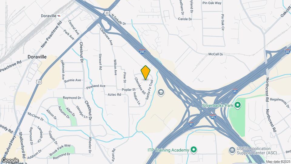 2931 Cherokee Ct Map and Location Details