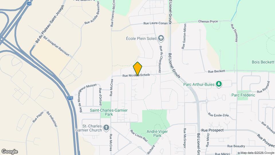 3668-3674 Nicolas-Scheib St Map and Location Details