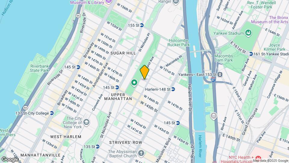 302 W 148th St Map and Location Details