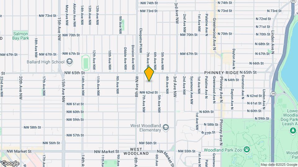 6227 6th Ave NW Mapa y Detalles de la Ubicación