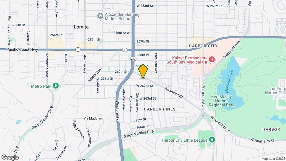 1650 261st St Map and Location Details