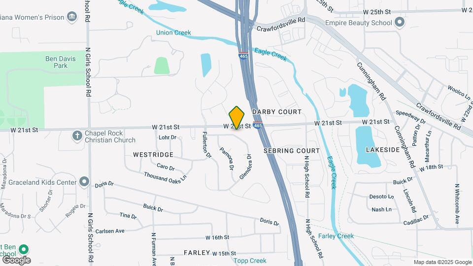 2043 Glendora Dr Map and Location Details