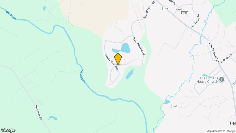 125 Foggy River Way Map and Location Details