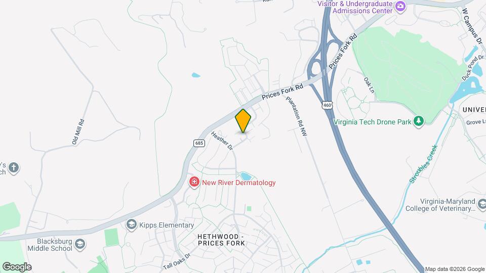 222 Huntington Ln Map and Location Details