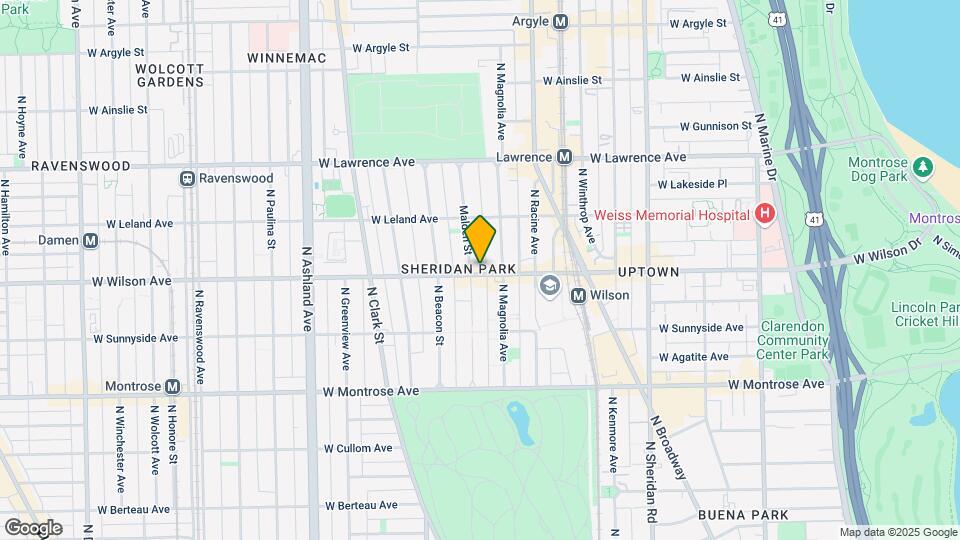 4601 N Malden St Mapa y Detalles de la Ubicación