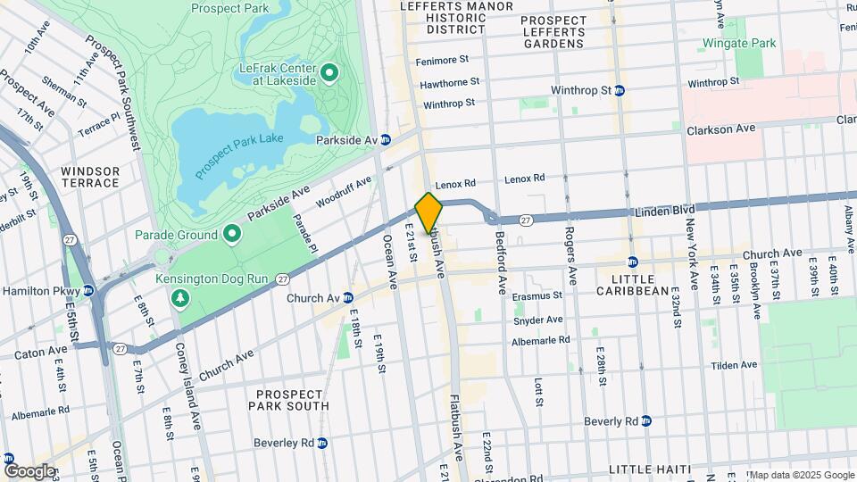 850 Flatbush Ave Map and Location Details