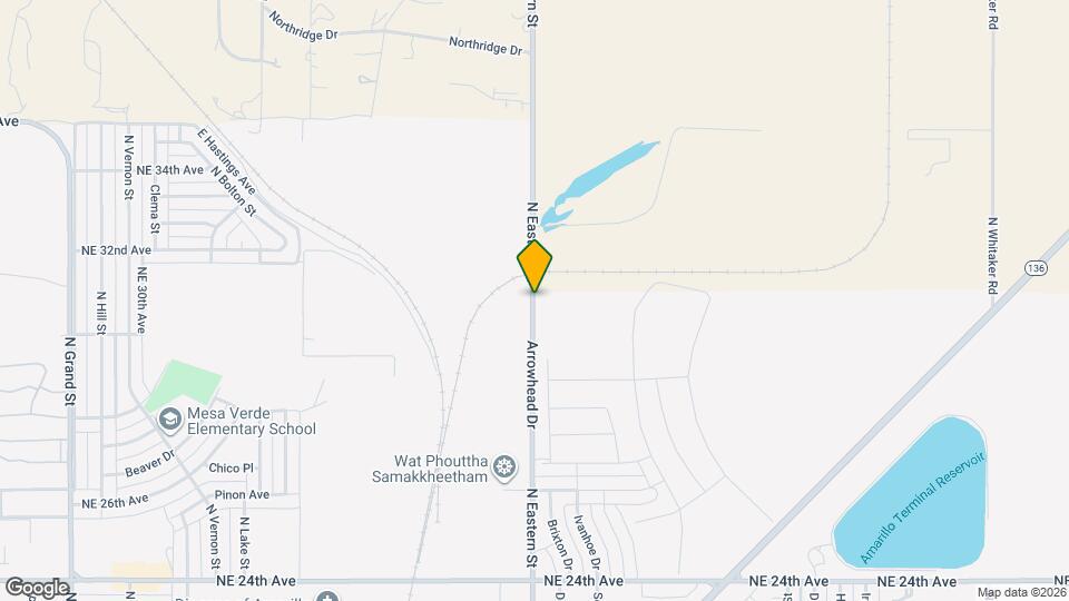 3314 N Eastern St Map and Location Details