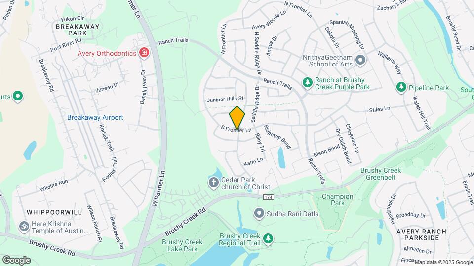 717 S Frontier Ln Map and Location Details