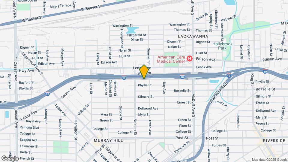 3330 Rayford St Map and Location Details