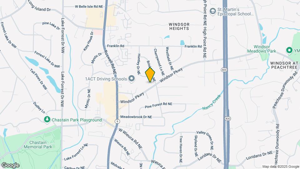 390 Windsor Pkwy Map and Location Details