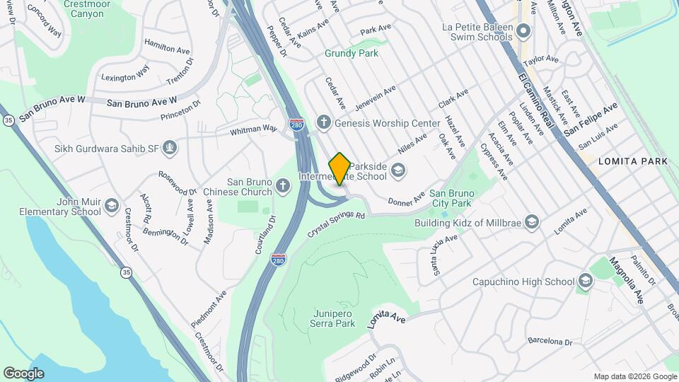 405 Cunningham Way Mapa y Detalles de la Ubicación