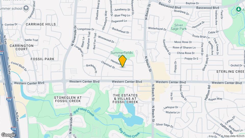 4121 Chestnut St Map and Location Details