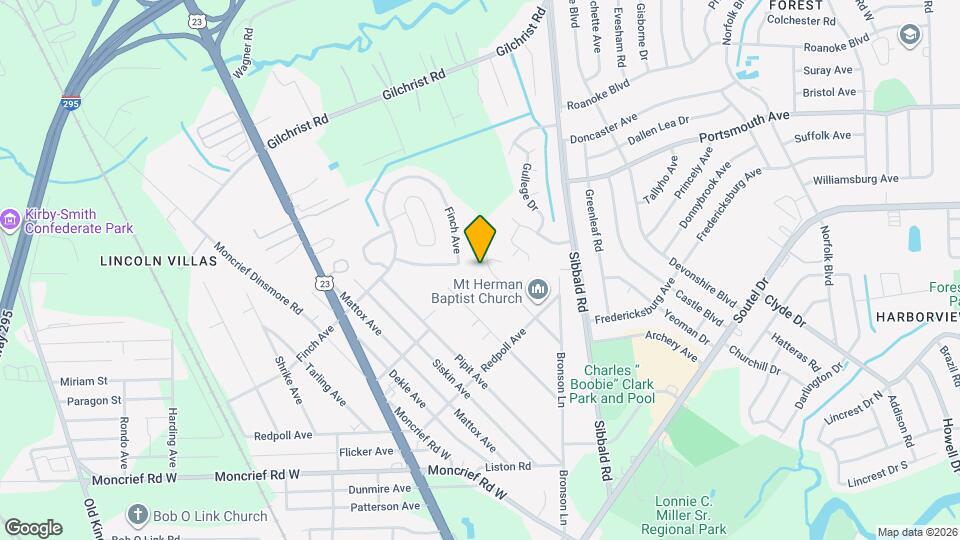 8306 Longspur Ave Map and Location Details