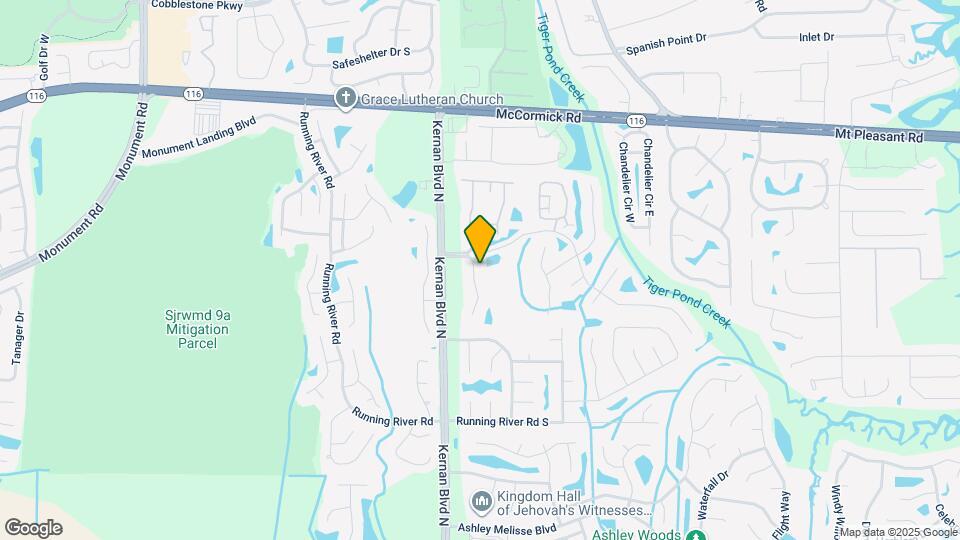 1667 Hammock Grove Ln Map and Location Details